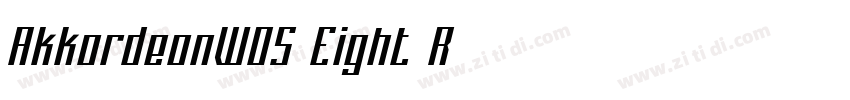AkkordeonW05 Eight R字体转换